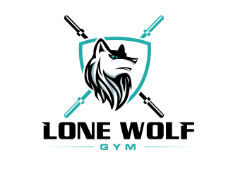 Lone Wolf Gym logo design by schiena
