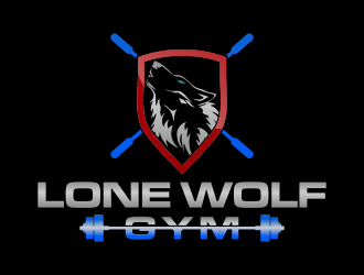 Lone Wolf Gym logo design by Purwoko21