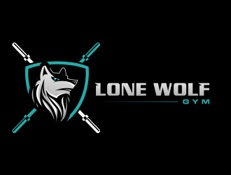 Lone Wolf Gym logo design by schiena