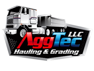 AggTec Hauling & Grading LLC logo design by dorijo