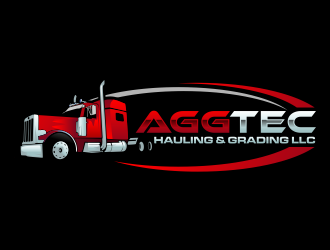 AggTec Hauling & Grading LLC logo design by imagine