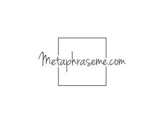 Metaphraseme.com  logo design by bricton