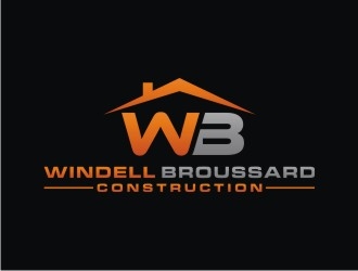 Windell Broussard Construction logo design by bricton