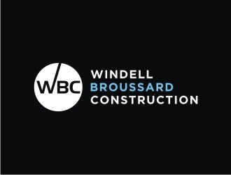 Windell Broussard Construction logo design by bricton
