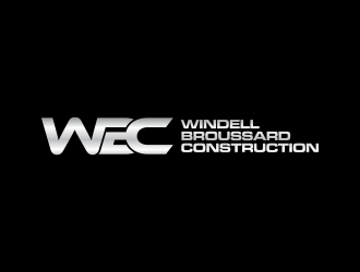 Windell Broussard Construction logo design by hopee
