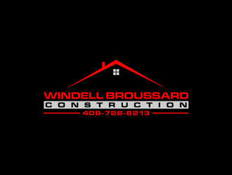 Windell Broussard Construction logo design by johana