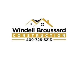 Windell Broussard Construction logo design by cikiyunn