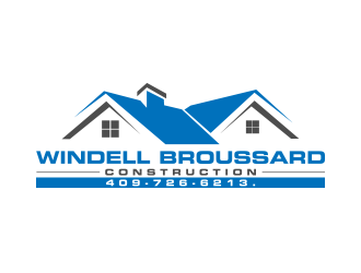 Windell Broussard Construction logo design by Inlogoz