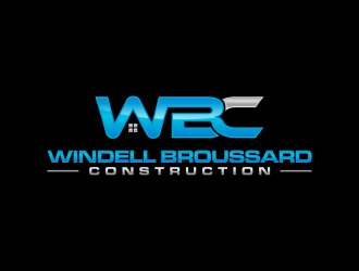 Windell Broussard Construction logo design by ammad
