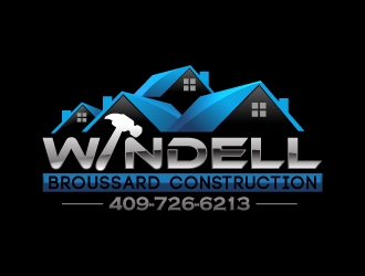 Windell Broussard Construction logo design by dasigns