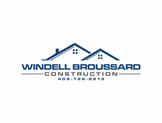 Windell Broussard Construction logo design by RIANW