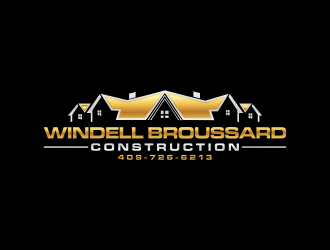 Windell Broussard Construction logo design by RIANW