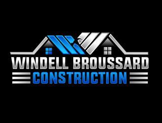 Windell Broussard Construction logo design by megalogos