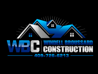 Windell Broussard Construction logo design by THOR_