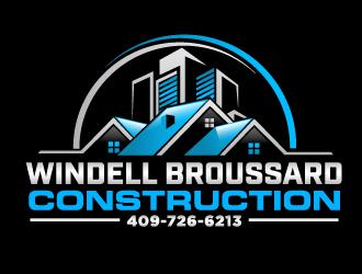 Windell Broussard Construction logo design by THOR_