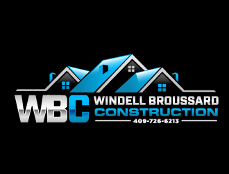 Windell Broussard Construction logo design by THOR_
