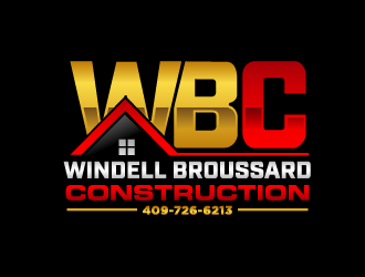 Windell Broussard Construction logo design by THOR_