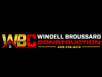 Windell Broussard Construction logo design by THOR_