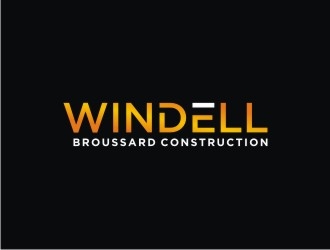Windell Broussard Construction logo design by Artomoro