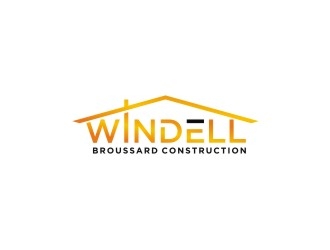 Windell Broussard Construction logo design by Artomoro