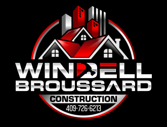 Windell Broussard Construction logo design by ingepro