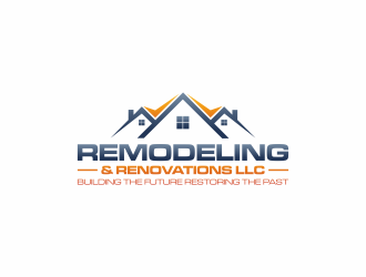 Remodeling & Renovations LLC/ Building the Future Restoring the Past logo design by RIANW