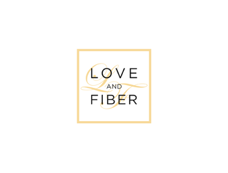 Love and Fiber logo design by alby