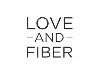 Love and Fiber logo design by Kraken
