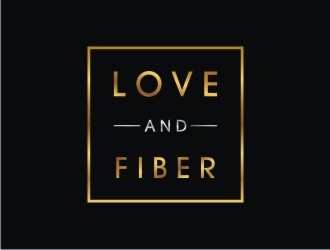 Love and Fiber logo design by bricton