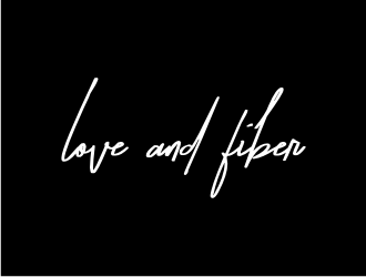Love and Fiber logo design by Zhafir