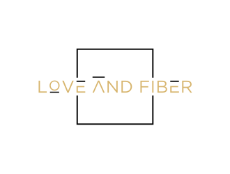 Love and Fiber logo design by Zhafir