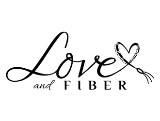 Love and Fiber logo design by Coolwanz