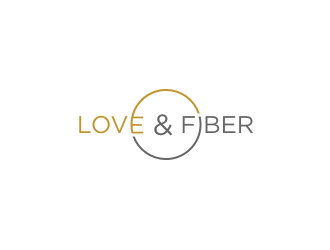 Love and Fiber logo design by Barkah