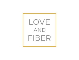 Love and Fiber logo design by lexipej