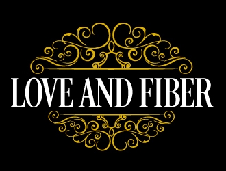 Love and Fiber logo design by ElonStark