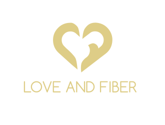 Love and Fiber logo design by Rossee