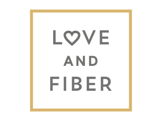 Love and Fiber logo design by aldesign