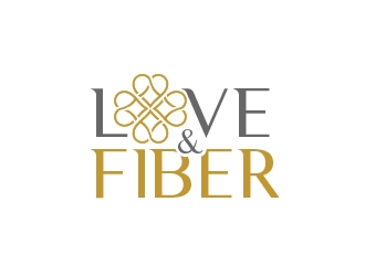 Love and Fiber logo design by Roma