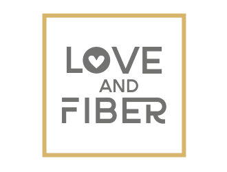 Love and Fiber logo design by aldesign