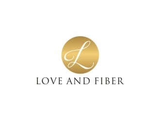 Love and Fiber logo design by Artomoro