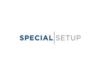 SPECIAL SETUP  logo design by bricton