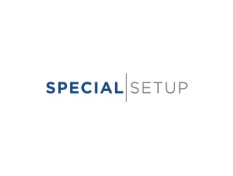 SPECIAL SETUP  logo design by bricton