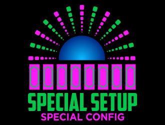 SPECIAL SETUP  logo design by Greenlight