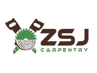 ZSJ Carpentry logo design by shravya