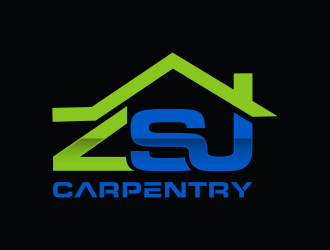 ZSJ Carpentry logo design by thegoldensmaug