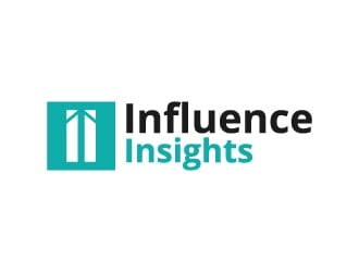 Influence Insights logo design by wongndeso
