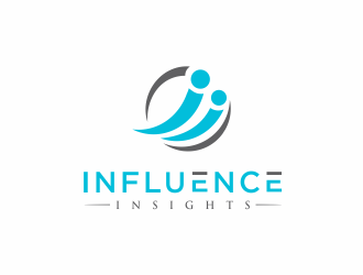 Influence Insights logo design by santrie