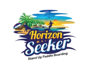 Horizon Seeker Stand Up Paddle Boarding (Horizon Seeker SUP) logo design by sanu