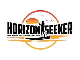 Horizon Seeker Stand Up Paddle Boarding (Horizon Seeker SUP) logo design by Eliben