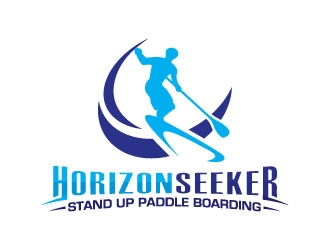 Horizon Seeker Stand Up Paddle Boarding (Horizon Seeker SUP) logo design by sanworks